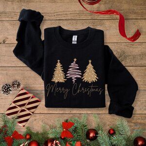 Black Christmas Sweatshirt Size XL Brand New No Tags.